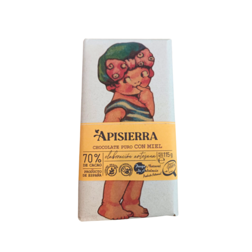 Tableta Chocolate Artesano con Miel 115gr