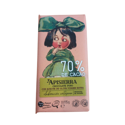 Tableta Chocolate Artesano AOVE 115gr