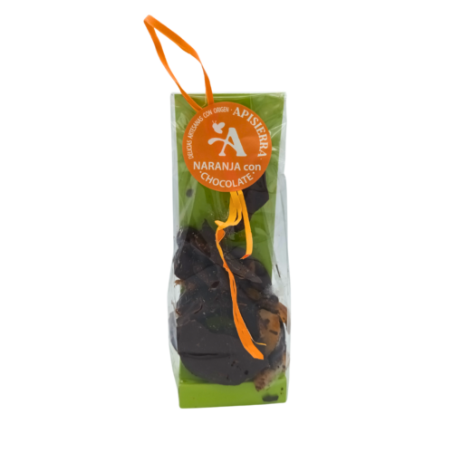 Bolsa de Bombon Naranja con Chocolate